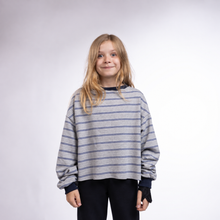 Load image into Gallery viewer, Oversized Stripe Crew