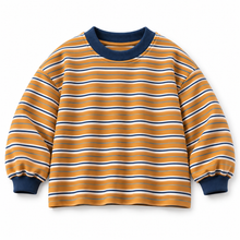 Load image into Gallery viewer, Oversized Stripe Crew