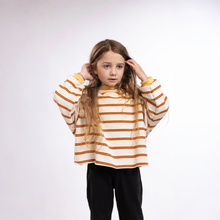 Load image into Gallery viewer, Oversized Stripe Crew