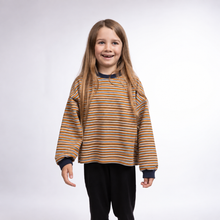 Load image into Gallery viewer, Oversized Stripe Crew