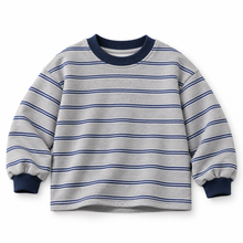 Load image into Gallery viewer, Oversized Stripe Crew