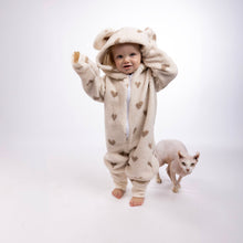 Load image into Gallery viewer, Sherpa Bear Romper - Various Colors