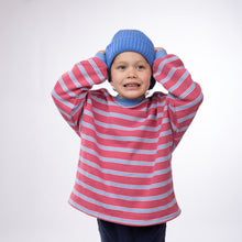Load image into Gallery viewer, Oversized Stripe Crew