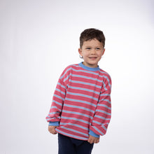 Load image into Gallery viewer, Oversized Stripe Crew