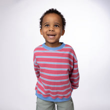 Load image into Gallery viewer, Oversized Stripe Crew