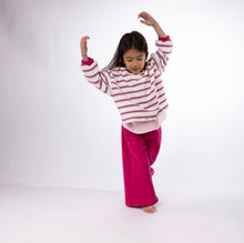 Load image into Gallery viewer, Oversized Stripe Crew