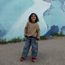 Load image into Gallery viewer, Oversized Stripe Crew