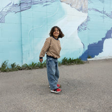 Load image into Gallery viewer, Oversized Stripe Crew