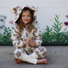 Load image into Gallery viewer, Sherpa Bear Romper - Various Colors