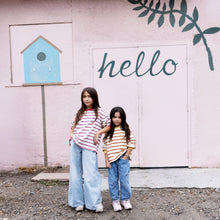 Load image into Gallery viewer, Oversized Stripe Crew