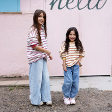 Load image into Gallery viewer, Oversized Stripe Crew
