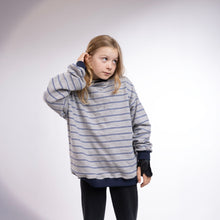 Load image into Gallery viewer, Oversized Stripe Crew