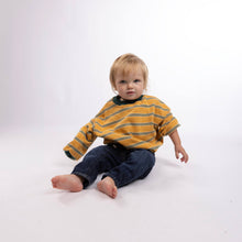 Load image into Gallery viewer, Oversized Stripe Crew