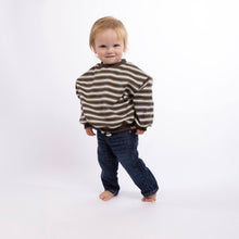Load image into Gallery viewer, Oversized Stripe Crew
