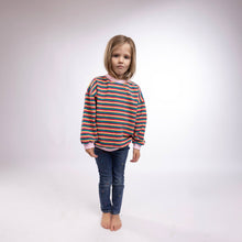 Load image into Gallery viewer, Oversized Stripe Crew