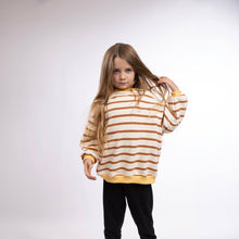Load image into Gallery viewer, Oversized Stripe Crew