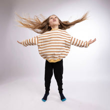Load image into Gallery viewer, Oversized Stripe Crew