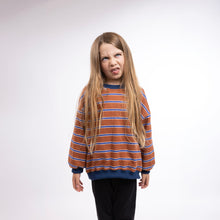 Load image into Gallery viewer, Oversized Stripe Crew