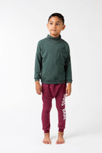 Load image into Gallery viewer, Boss Babe Harems - Burgundy (12-24m) FINAL SALE*