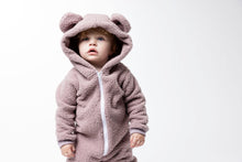 Load image into Gallery viewer, Sherpa Bear Romper - Various Colors