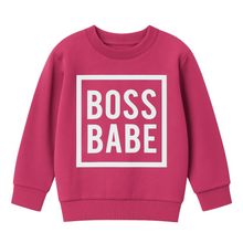 Load image into Gallery viewer, Boss Babe Lite Sweatshirt - Various Colors
