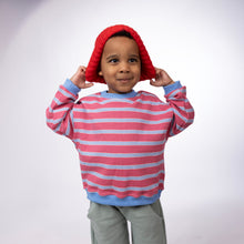 Load image into Gallery viewer, Oversized Stripe Crew
