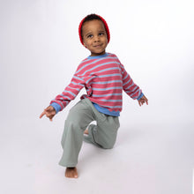 Load image into Gallery viewer, Oversized Stripe Crew
