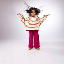 Load image into Gallery viewer, Oversized Stripe Crew
