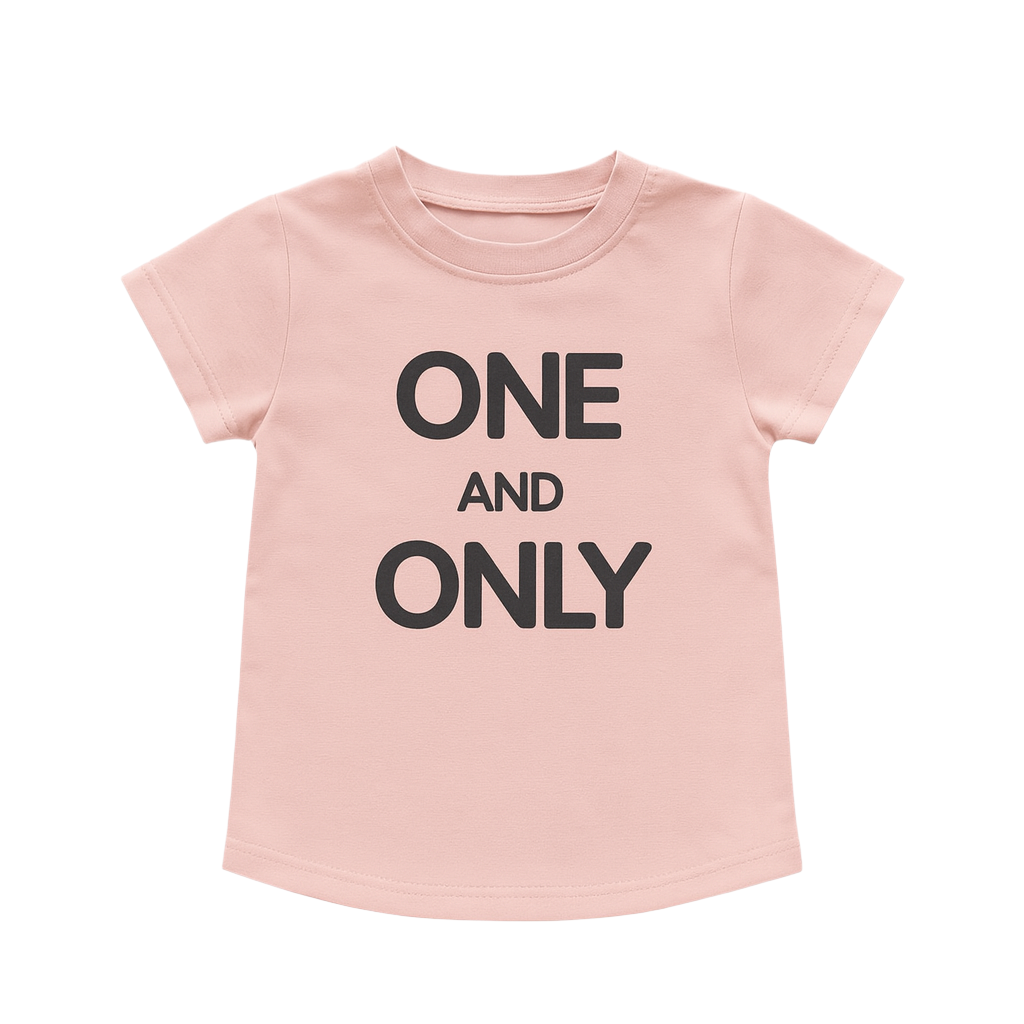 One and Only Tee - Rose (2Y) FINAL SALE*