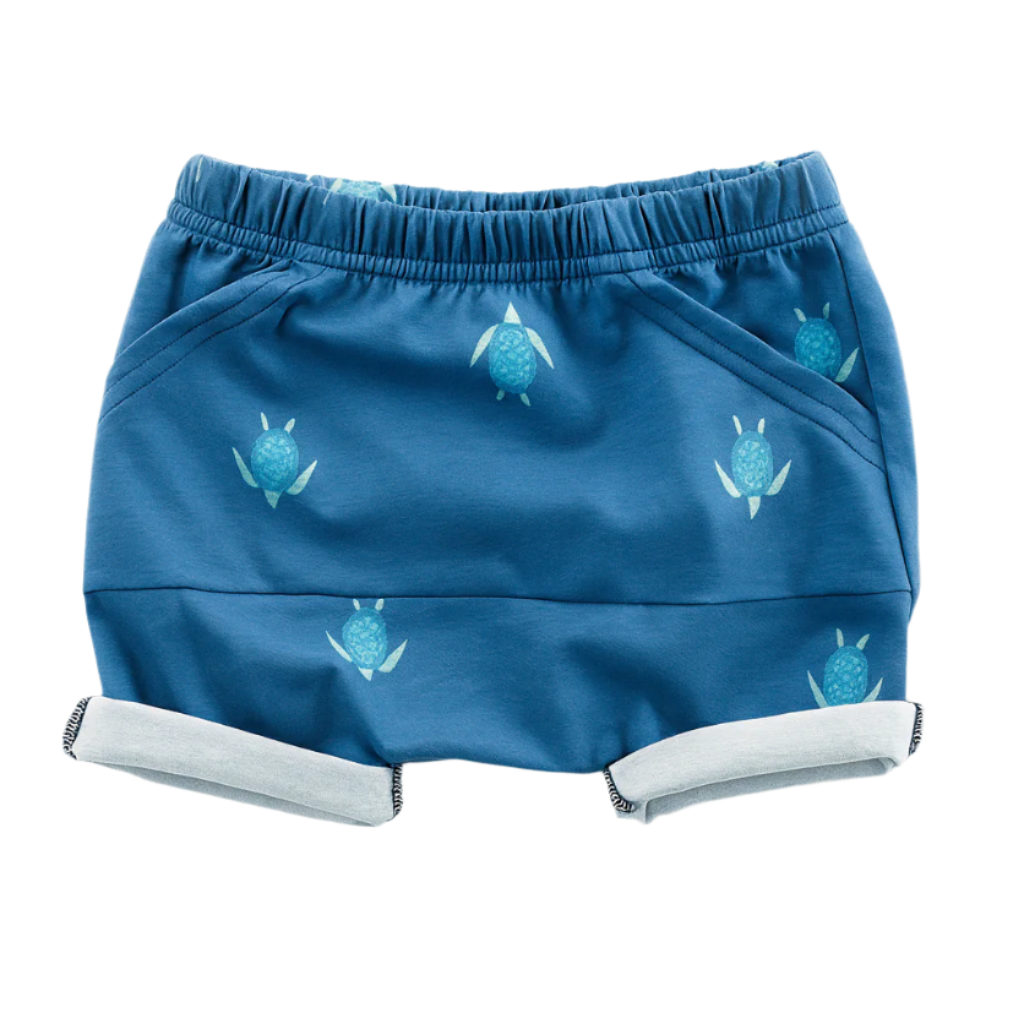 Pocket Shorts - Turtles (6-12m)*