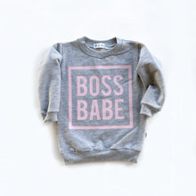 Load image into Gallery viewer, Boss Babe Sweatshirt - Various Colors
