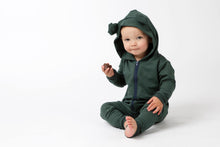 Load image into Gallery viewer, Bear Fleece Romper - Various Colors
