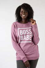 Load image into Gallery viewer, Boss Babe Sweatshirt - Various Colors (Women&#39;s)
