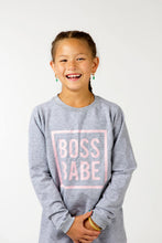 Load image into Gallery viewer, Boss Babe Sweatshirt - Various Colors
