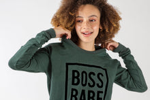 Load image into Gallery viewer, Boss Babe Sweatshirt - Various Colors (Women&#39;s)
