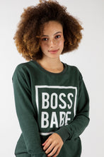 Load image into Gallery viewer, Boss Babe Sweatshirt - Various Colors (Women&#39;s)
