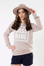 Load image into Gallery viewer, Boss Babe Lite Sweatshirt - Various Colors (Women&#39;s)
