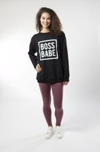 Load image into Gallery viewer, Boss Babe Sweatshirt - Various Colors (Women&#39;s)
