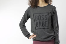 Load image into Gallery viewer, Boss Babe Sweatshirt - Various Colors (Women&#39;s)
