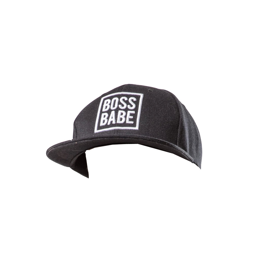 Snapback Hat - Black Boss Babe