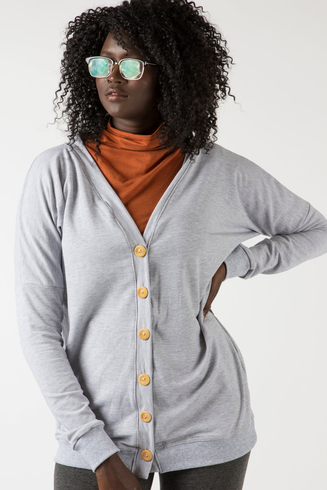 Button Cardigan - Various Colors