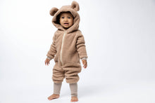 Load image into Gallery viewer, Sherpa Bear Romper - Various Colors
