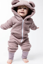 Load image into Gallery viewer, Sherpa Bear Romper - Various Colors
