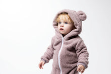 Load image into Gallery viewer, Sherpa Bear Romper - Various Colors
