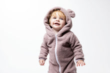 Load image into Gallery viewer, Sherpa Bear Romper - Various Colors
