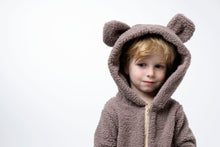 Load image into Gallery viewer, Sherpa Bear Romper - Various Colors
