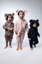 Load image into Gallery viewer, Sherpa Bear Romper - Various Colors
