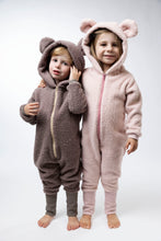 Load image into Gallery viewer, Sherpa Bear Romper - Various Colors
