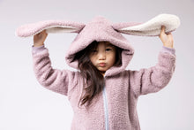 Load image into Gallery viewer, Sherpa Bunny Romper - Various Colors
