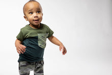 Load image into Gallery viewer, Printed Pocket Tee - Various Colors
